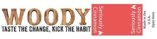 2 pk. Woody Seriously Cinnamon